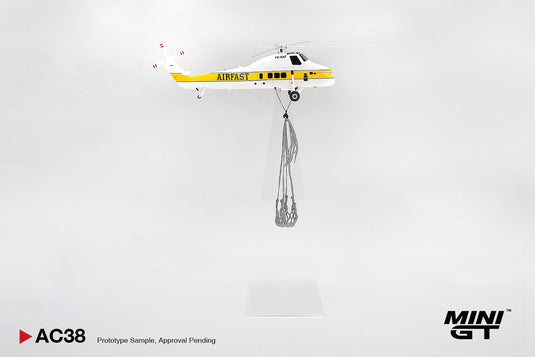 HÉLICOPTÈRE SIKORSKY S58T CAMEL TROPHY 1985 MINI GT 1:64