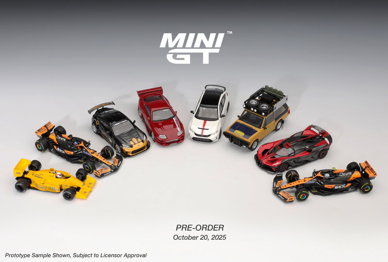 Chargez l&#39;image dans la visionneuse de la galerie, McLaren MCL38 #81 OSCAR PIASTRI GP DE HONGRIE F1 2024 (LHD) MINI GT 1:64

