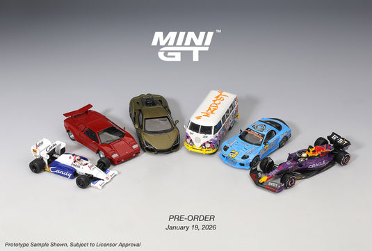 Lamborghini REVUELTO MAT GROEN 2023 (LHD) MINI GT 1:64