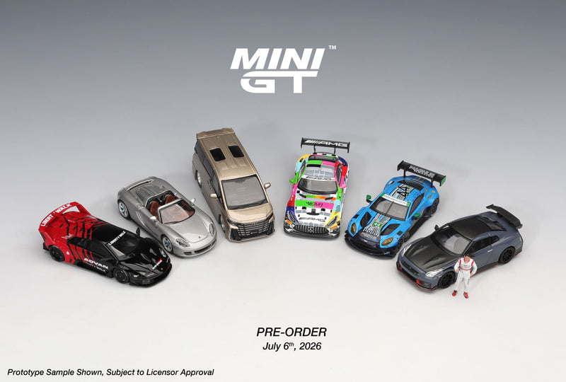 Load image into Gallery viewer, MERCEDES-BENZ AMG GT3 888 MERCEDES-AMG TEAM GMR MEGUIARS BATHURST 12 HOUR 2025 MINI GT 1:64
