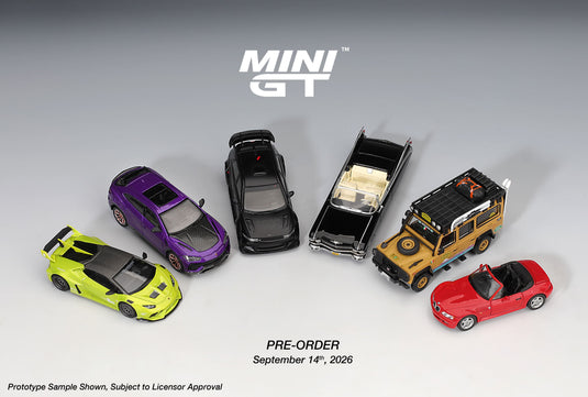 BMW Z3 2.8I RED 1998 MINI GT 1:64