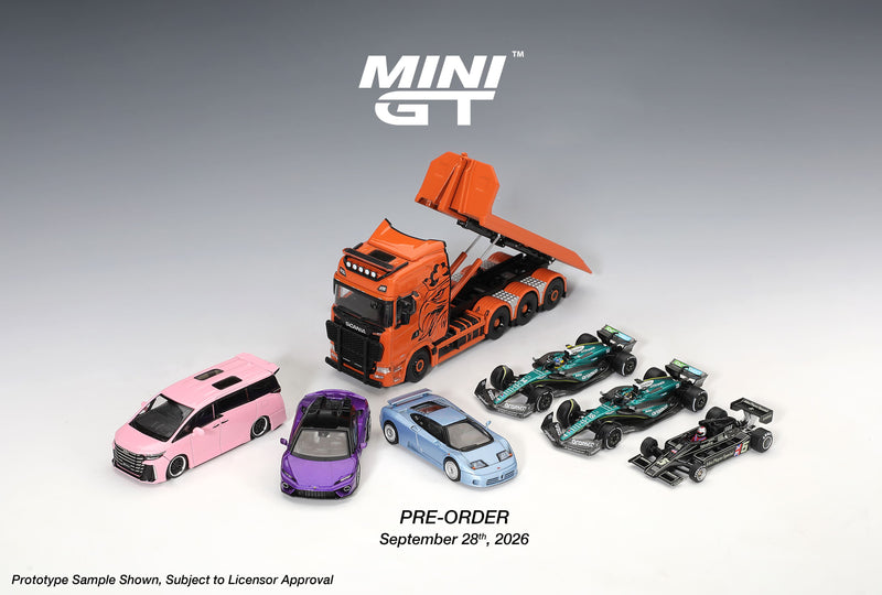 Chargez l'image dans la visionneuse de la galerie, LAMBORGHINI TEMERARIO VIOLET PASIFAE 2026 MINI GT 1:64
