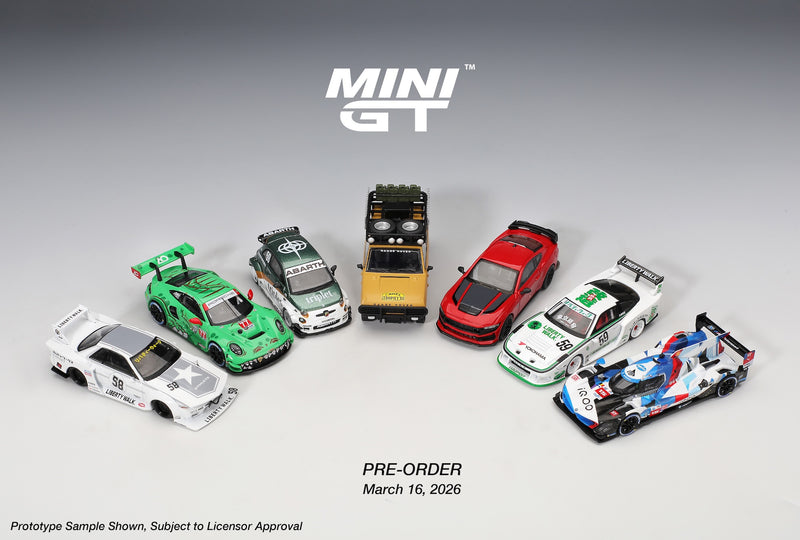 Chargez l'image dans la visionneuse de la galerie, PORSCHE 911 (992) GT3 R #77 AO RACING VAINQUEUR DE CLASSE DES 12 HEURES DE SEBRING 2025 (LHD) MINI GT 1:64
