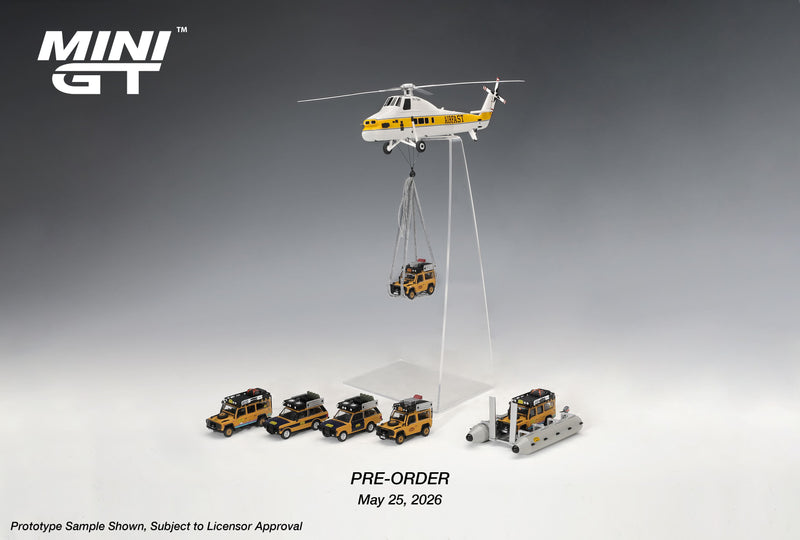 Chargez l'image dans la visionneuse de la galerie, LAND ROVER RANGE ROVER CAMEL TROPHY N.SUDMANN &amp; F.HOFMANN SUMATRA 1981 MINI GT 1:64
