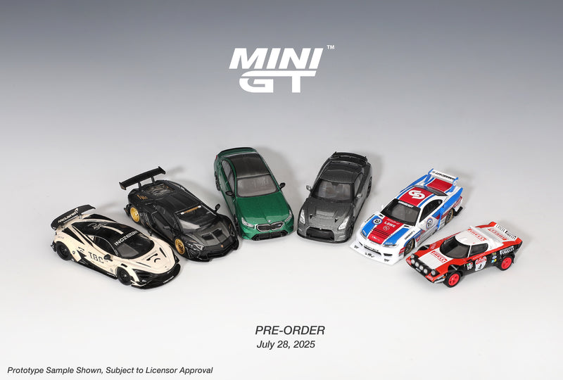 Chargez l&#39;image dans la visionneuse de la galerie, Bmw M5 (G90) VERT MÉTALLISÉ ÎLE DE MAN 2024 MINI GT 1:64

