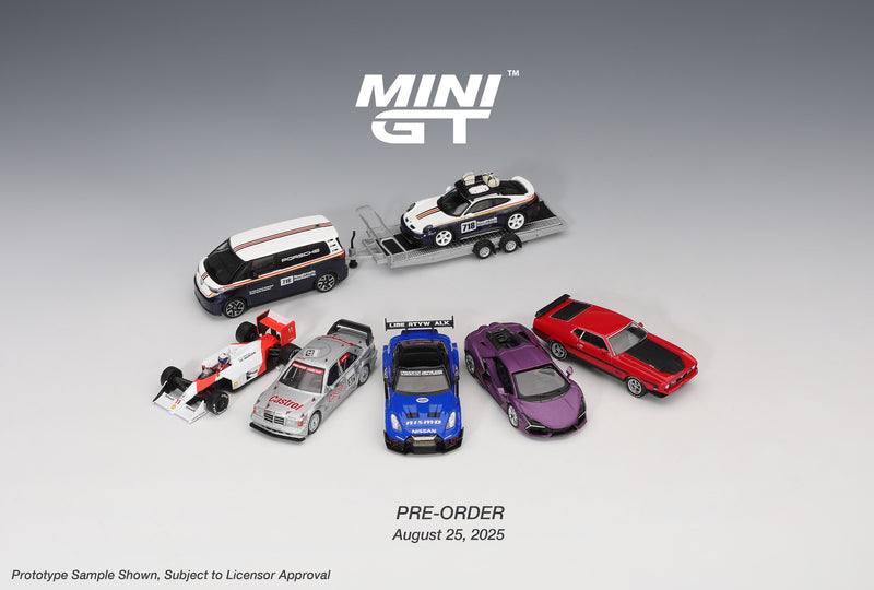 Chargez l&#39;image dans la visionneuse de la galerie, SET PORSCHE 911 DAKAR #718 + VOLKSWAGEN ID. BUZZ PORSCHE CENTRUM GELDERLAND ROUGHROADS 2025 (LHD) MINI GT 1:64
