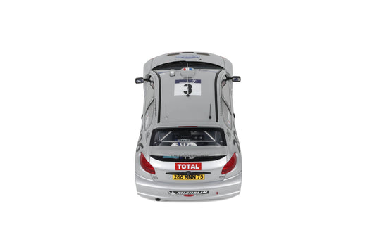 Peugeot 206 WRC PANIZZI TDC SILVER 2002 OTTOmobile 1:18