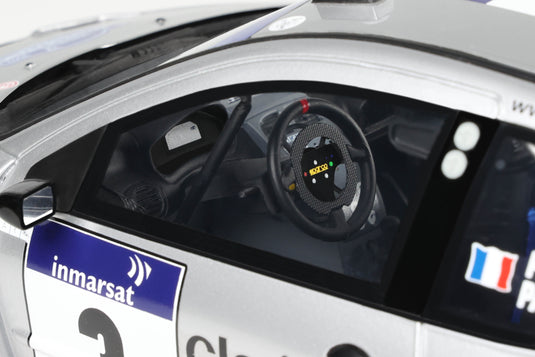 Peugeot 206 WRC PANIZZI TDC SILVER 2002 OTTOmobile 1:18
