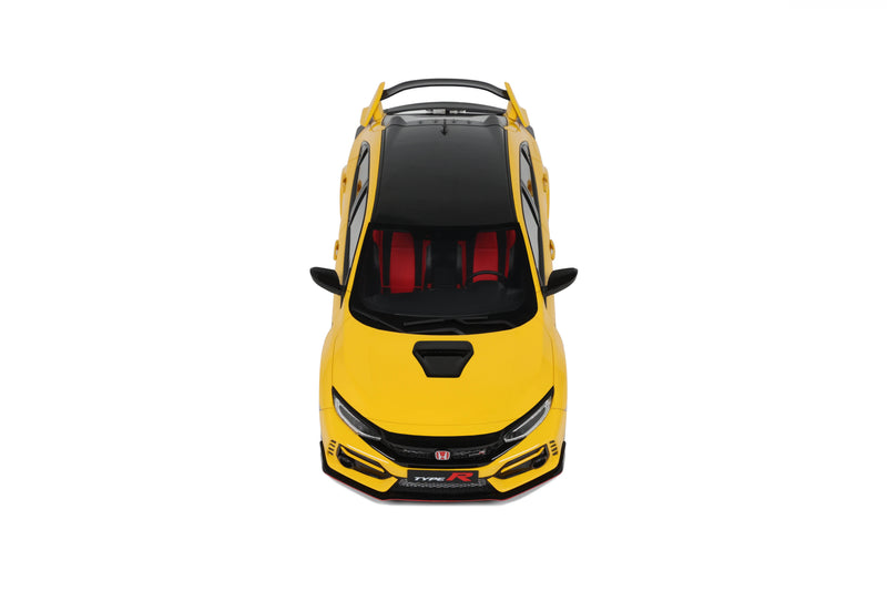 Load image into Gallery viewer, HONDA CIVIC TYPE R FK8 EURO SPEC SUNLIGHT YELLOW 2020 OTTOmobile 1:18
