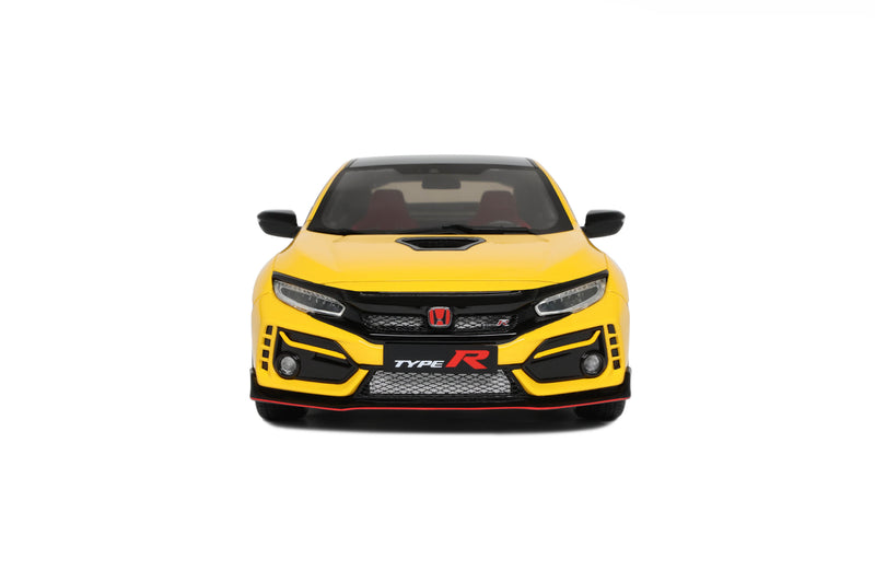 Load image into Gallery viewer, HONDA CIVIC TYPE R FK8 EURO SPEC SUNLIGHT YELLOW 2020 OTTOmobile 1:18
