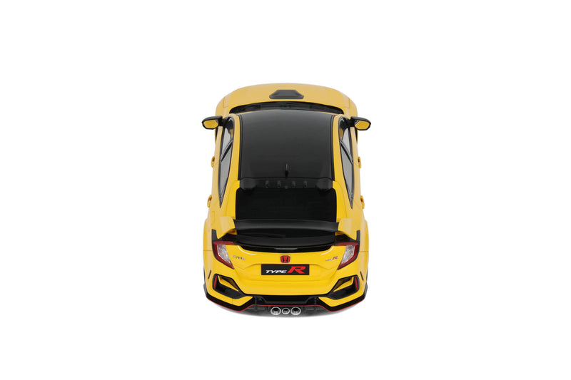Load image into Gallery viewer, HONDA CIVIC TYPE R FK8 EURO SPEC SUNLIGHT YELLOW 2020 OTTOmobile 1:18
