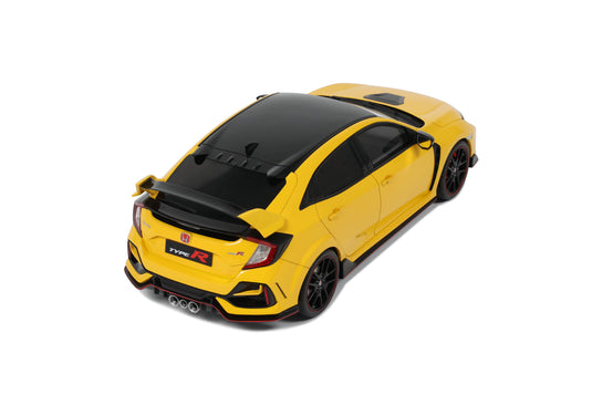 HONDA CIVIC TYPE R FK8 EURO SPEC SUNLIGHT YELLOW 2020 OTTOmobile 1:18