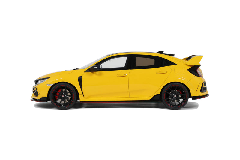 Load image into Gallery viewer, HONDA CIVIC TYPE R FK8 EURO SPEC SUNLIGHT YELLOW 2020 OTTOmobile 1:18
