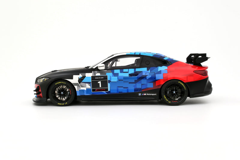 Load image into Gallery viewer, Bmw M4 GT4 WHITE/BLUE/RED/BLACK 2024 OTTOmobile 1:18
