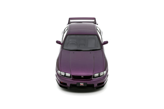 Nissan SKYLINE GT-R R33 V-SPEC MIDNIGHT PURPLE 1995 OTTOmobile 1:18