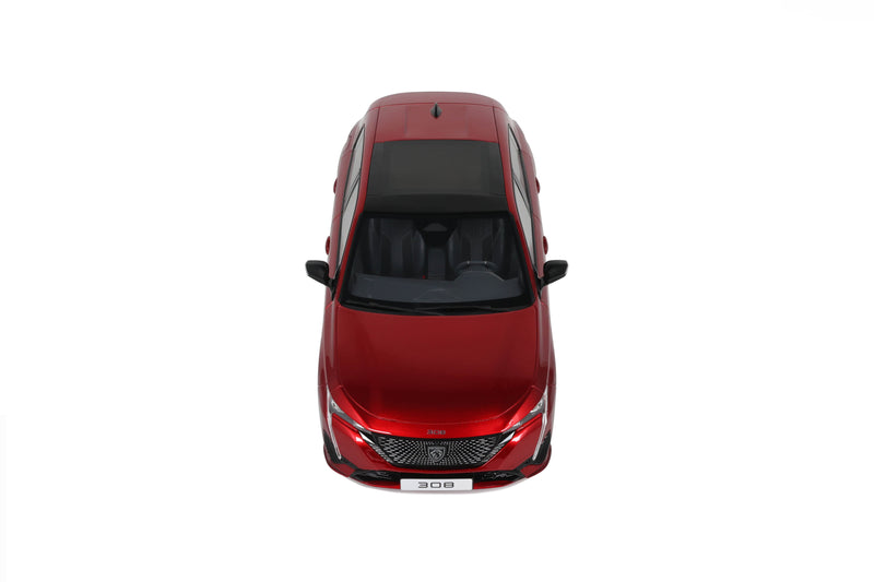 Chargez l&#39;image dans la visionneuse de la galerie, Peugeot 308 GT ROUGE 2022 OTTOmobile 1:18
