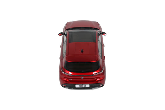 Peugeot 308 GT ROUGE 2022 OTTOmobile 1:18
