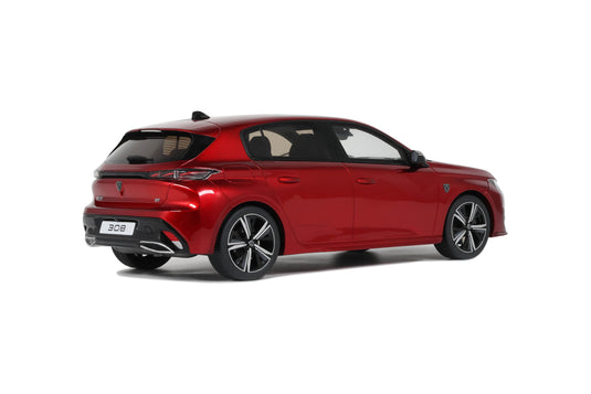 Peugeot 308 GT ROUGE 2022 OTTOmobile 1:18