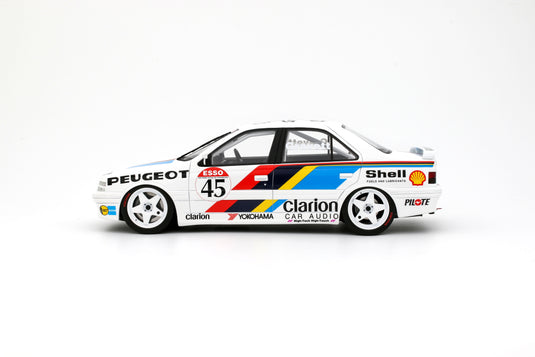 Peugeot 405 MI16 BTCC WHITE R. GRAVETT 1992 OTTOmobile 1:18
