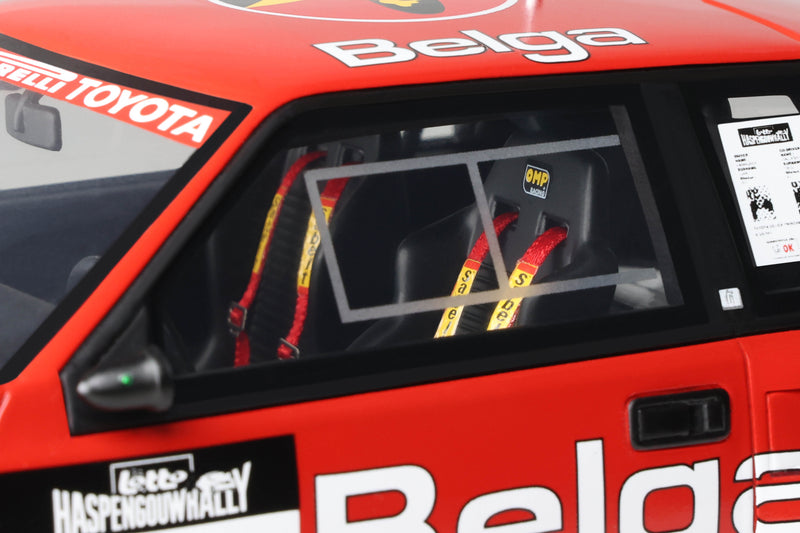 Load image into Gallery viewer, Toyota CELICA TWIN CAM WHITE J. KANKKUNEN HASPENGOUW RALLY 1985 OTTOmobile 1:18
