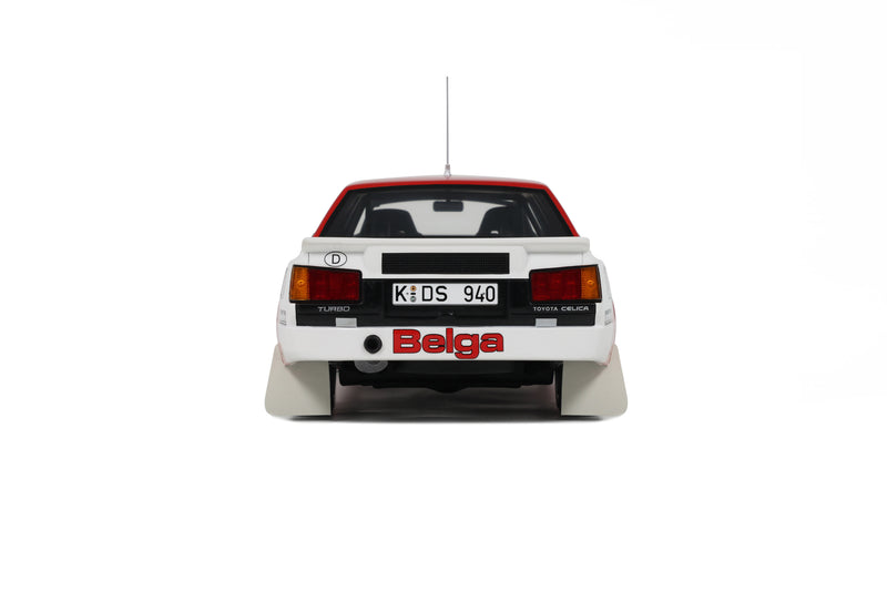 Load image into Gallery viewer, Toyota CELICA TWIN CAM WHITE J. KANKKUNEN HASPENGOUW RALLY 1985 OTTOmobile 1:18
