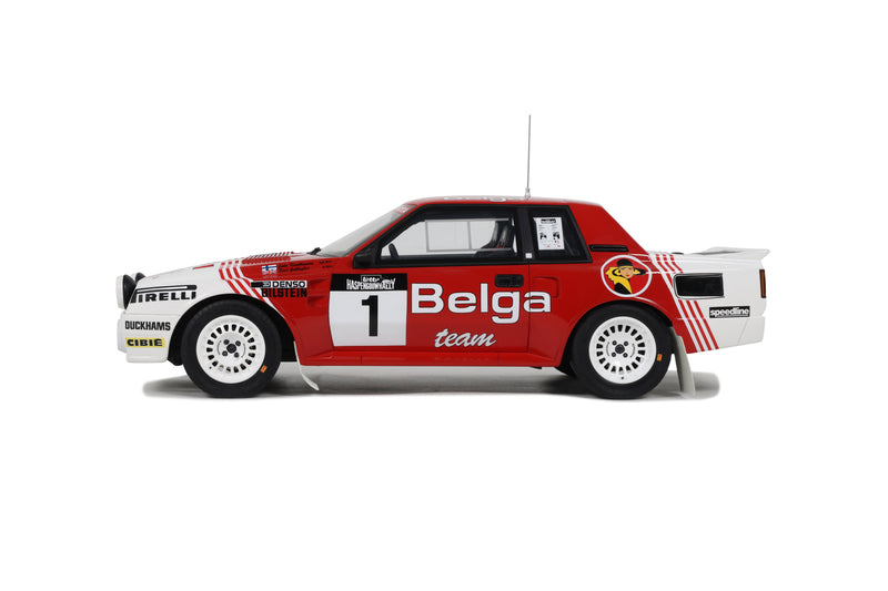 Load image into Gallery viewer, Toyota CELICA TWIN CAM WHITE J. KANKKUNEN HASPENGOUW RALLY 1985 OTTOmobile 1:18
