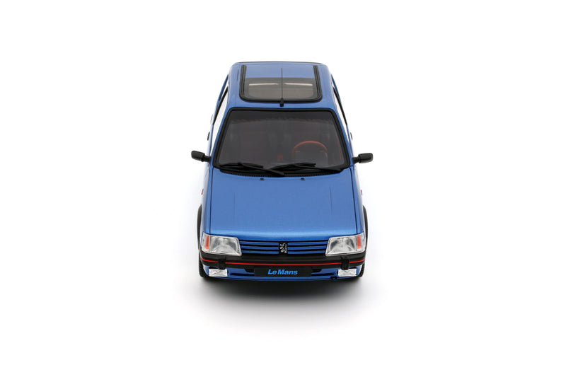 Laad de afbeelding in de Gallery-viewer, Peugeot 205 1.9 GTI LE MANS MIAMI BLAUW 1991 OTTOmobile 1:18
