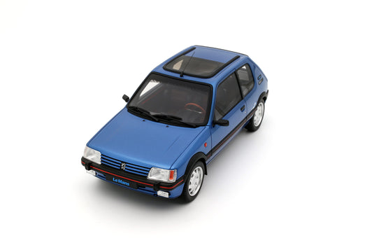 Peugeot 205 1.9 GTI LE MANS MIAMI BLAUW 1991 OTTOmobile 1:18