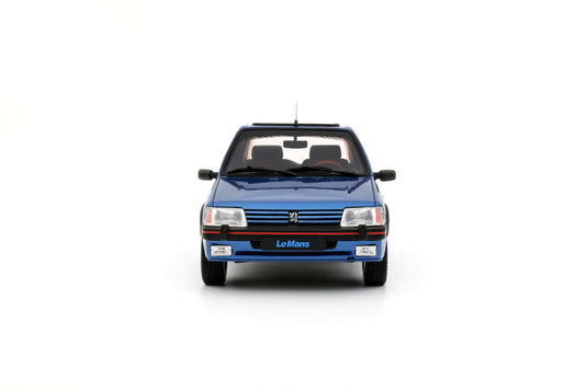 Peugeot 205 1.9 GTI LE MANS MIAMI BLAUW 1991 OTTOmobile 1:18