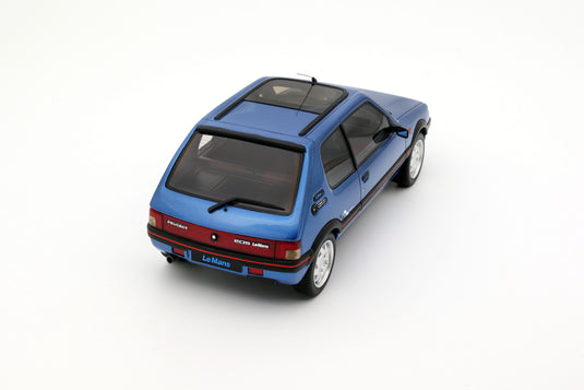 Peugeot 205 1.9 GTI LE MANS MIAMI BLAUW 1991 OTTOmobile 1:18