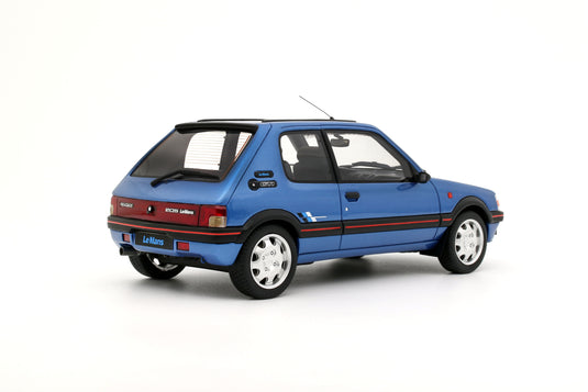 Peugeot 205 1.9 GTI LE MANS MIAMI BLAUW 1991 OTTOmobile 1:18