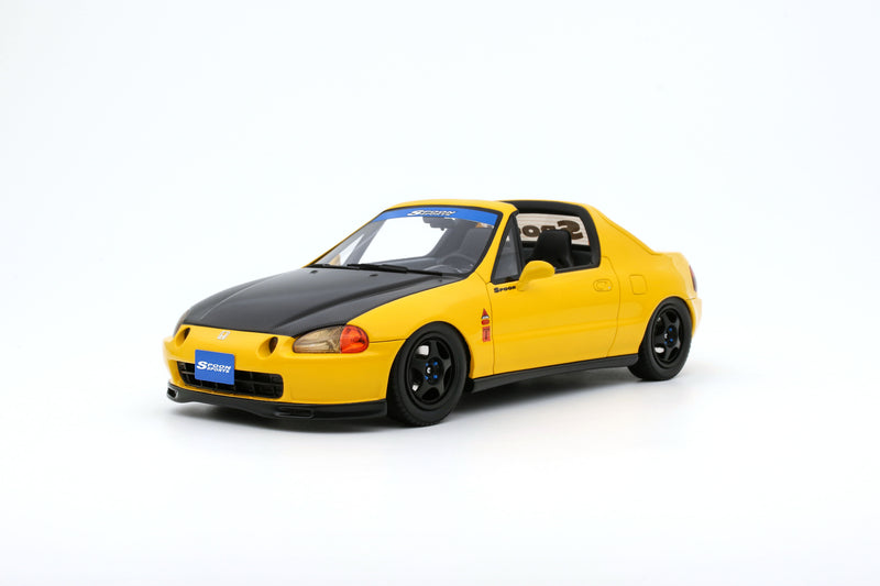 Load image into Gallery viewer, Honda CIVIC DEL SOL SPOON PHOENIX YELLOW 1996 OTTOmobile 1:18
