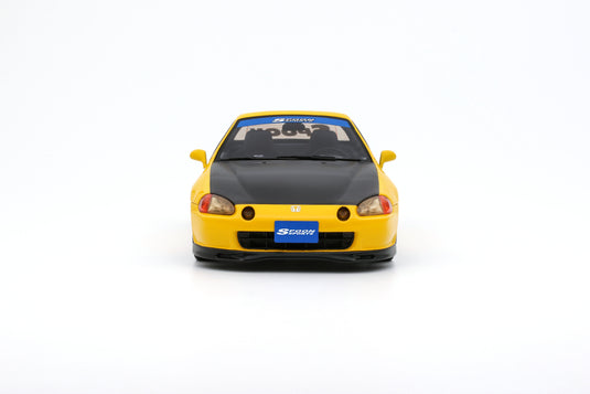 Honda CIVIC DEL SOL SPOON PHOENIX YELLOW 1996 OTTOmobile 1:18
