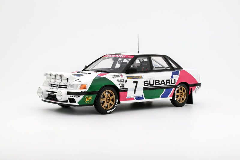 Laad de afbeelding in de Gallery-viewer, Subaru LEGACY RS GR.A C. MCRAE ZWEEDSE RALLY 1992 OTTOmobile 1:18
