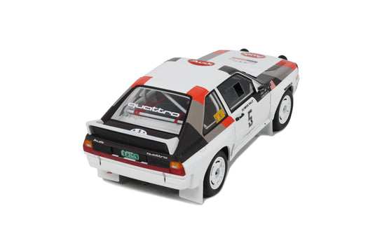 Audi SPORT QUATTRO WHITE J. BUFFUM OLYMPUS RALLY 1986 OTTOmobile 1:18