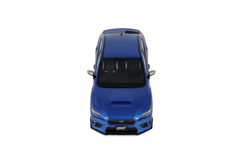 Laad de afbeelding in de Gallery-viewer, Subaru WRX STI S207 WR BLAUW 2015 OTTOmobile 1:18

