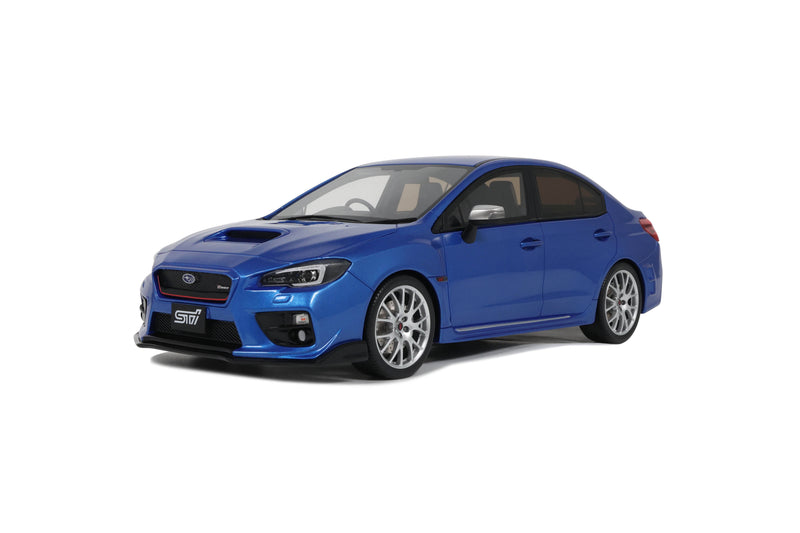 Laad de afbeelding in de Gallery-viewer, Subaru WRX STI S207 WR BLAUW 2015 OTTOmobile 1:18
