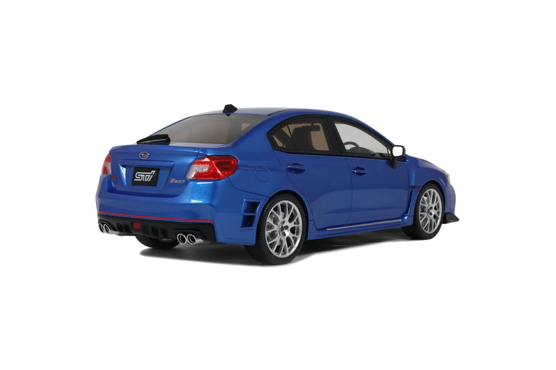 Laad de afbeelding in de Gallery-viewer, Subaru WRX STI S207 WR BLAUW 2015 OTTOmobile 1:18

