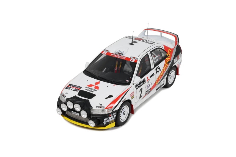 Laad de afbeelding in de Gallery-viewer, Mitsubishi CARISMA GT GR.A R. BURNS RAC RALLY 1997 OTTOmobile 1:18

