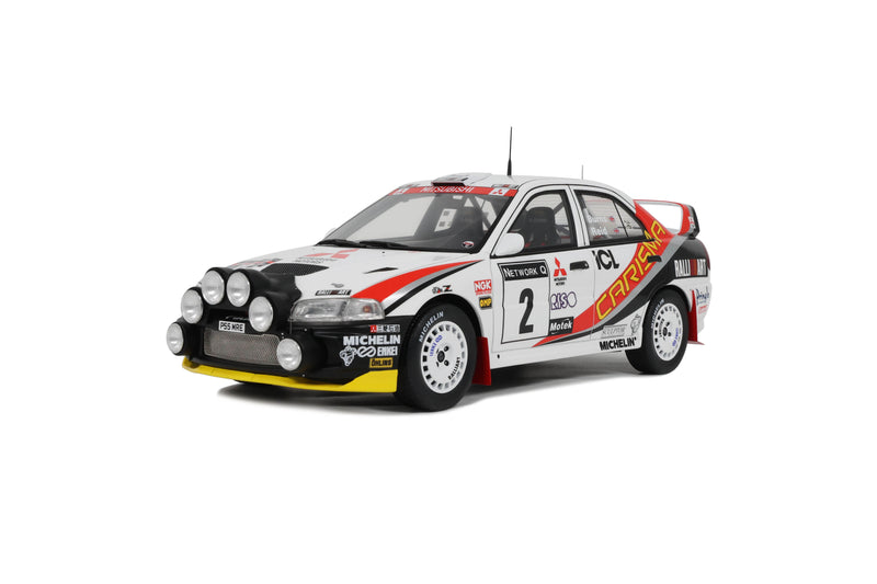 Laad de afbeelding in de Gallery-viewer, Mitsubishi CARISMA GT GR.A R. BURNS RAC RALLY 1997 OTTOmobile 1:18

