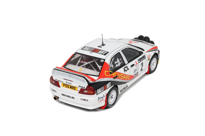 Laad de afbeelding in de Gallery-viewer, Mitsubishi CARISMA GT GR.A R. BURNS RAC RALLY 1997 OTTOmobile 1:18
