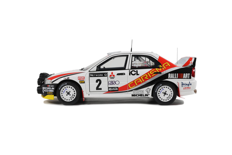 Laad de afbeelding in de Gallery-viewer, Mitsubishi CARISMA GT GR.A R. BURNS RAC RALLY 1997 OTTOmobile 1:18
