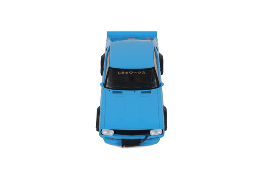 Nissan SKYLINE 2000 GT-R (KPGC110) PAR LB-WORKS BLEU 2024 OTTOmobile 1:18