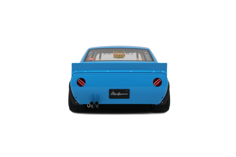 Chargez l'image dans la visionneuse de la galerie, Nissan SKYLINE 2000 GT-R (KPGC110) PAR LB-WORKS BLEU 2024 OTTOmobile 1:18
