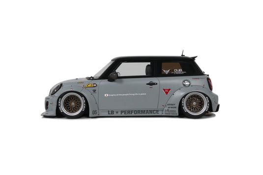 Mini Cooper R56 2015 LB-WORKS LB NATION GRIJS OTTOmobile 1:18