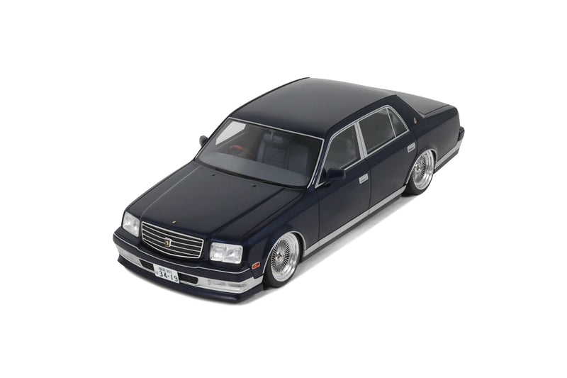 Laad de afbeelding in de Gallery-viewer, Toyota CENTURY V12 STANCE BLAUW MICA 2008 OTTOmobile 1:18

