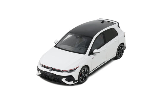 Volkswagen GOLF Mk.8 GTI CLUBSPORT PURE WHITE 2024 OTTOmobile 1:18