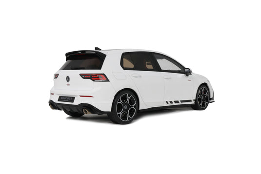 Volkswagen GOLF Mk.8 GTI CLUBSPORT PURE WHITE 2024 OTTOmobile 1:18