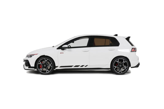 Volkswagen GOLF Mk.8 GTI CLUBSPORT PURE WHITE 2024 OTTOmobile 1:18