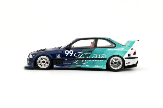 BMW E36 MY KYZA BLUE 2024 OTTOmobile 1:18